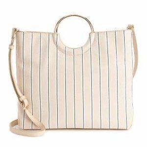NEW LC Lauren Conrad Ring Convertible Crossbody Bag